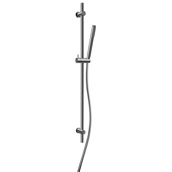 LaToscana Elba 24Inch Wall Mount Shower Bar Kit With Hand Held Hose In